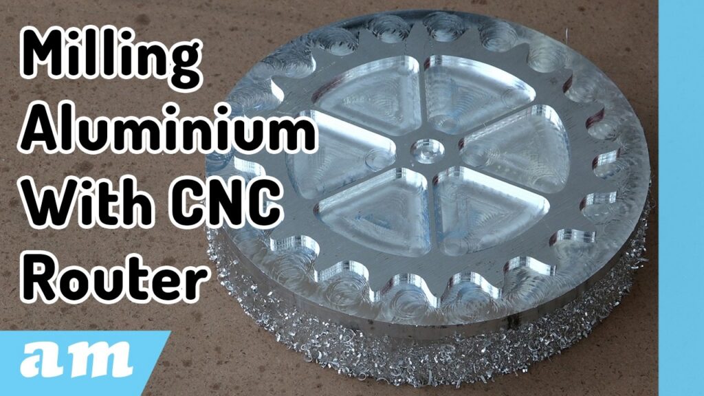 Milling Aluminium With ATC EasyRoute CNC Router