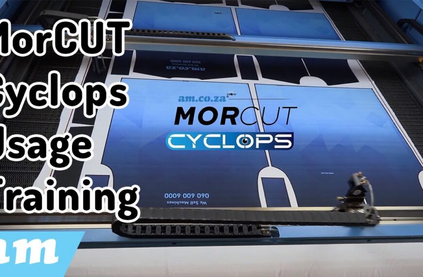 MorCUT-Cyclops Textile Laser Cutting Machine Basic Usage Training