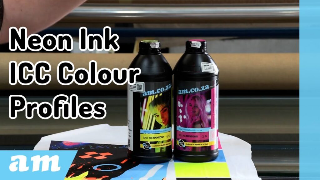 Neon Sublimation Ink ICC Colour Profiles by InkRIP Software