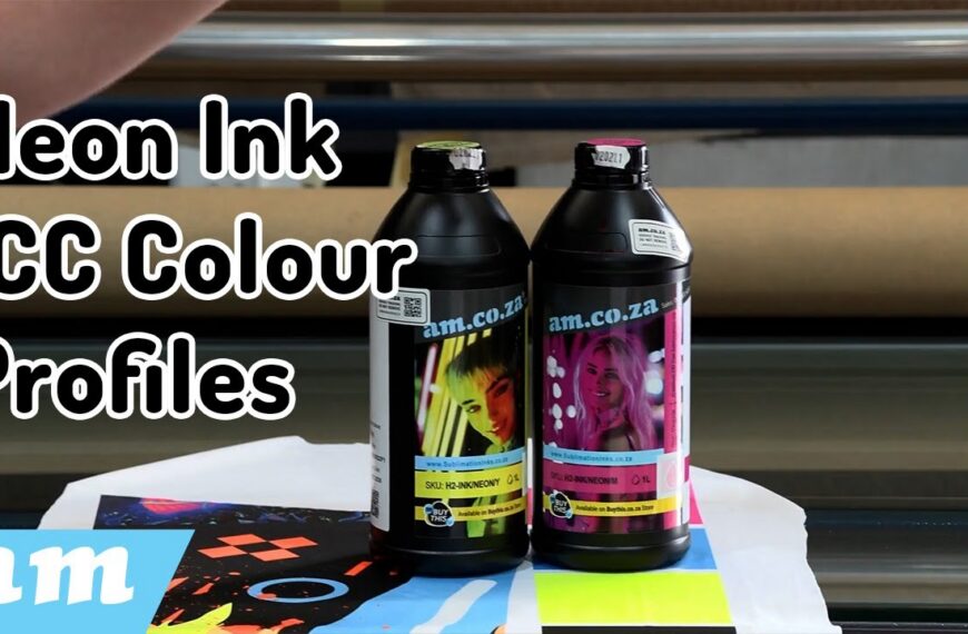 Neon Sublimation Ink ICC Colour Profiles by InkRIP Software