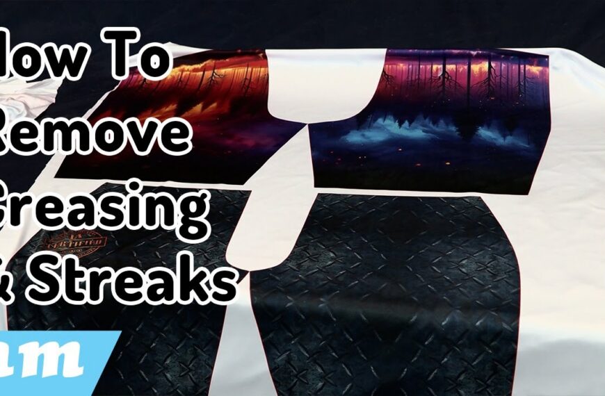 Remove Creasing and Streak Marks on Roller Heat Press With These Simple Tips