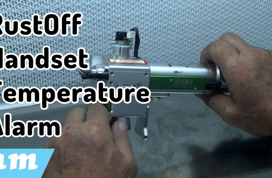 What To Do If LaserMaster RustOff Handset Temperature Alarm Goes Off!